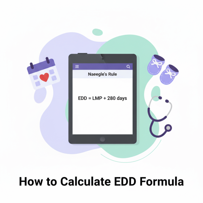 Calculate EDD Formula